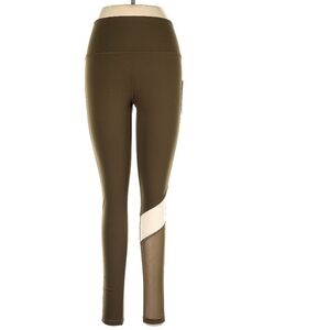 Antonio Melani Size L Women's Contrast Quality Stitching Mesh Leg Panel Leggings